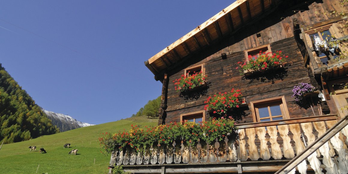 Altes Bauernhaus in Schnals