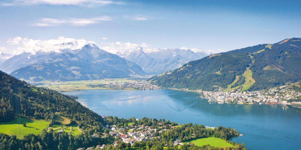 Blick auf Zell am See