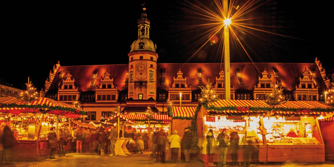 Weihnachtsmarkt in Leipzig