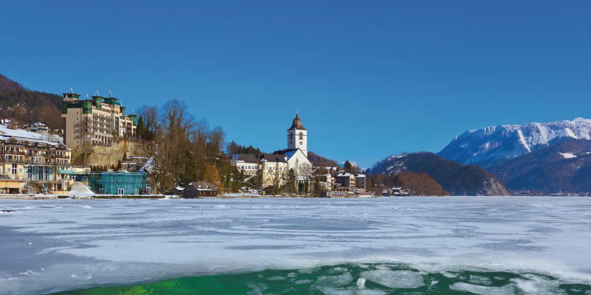 St. Wolfang am Wolfgangsee im Winter
