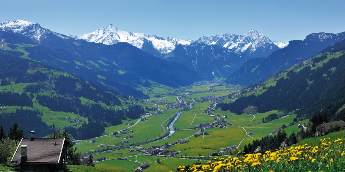 Ortsansicht Ferienregion Mayrhofen-Hippach