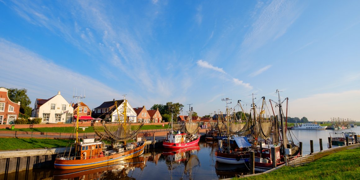 Der Kutterhafen von Greetsiel