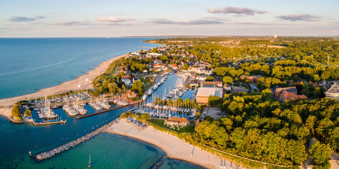 Blick auf Timmendorfer Strand