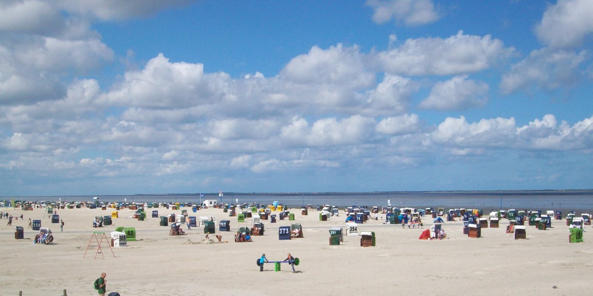 Am Strand von Neuharlingersiel