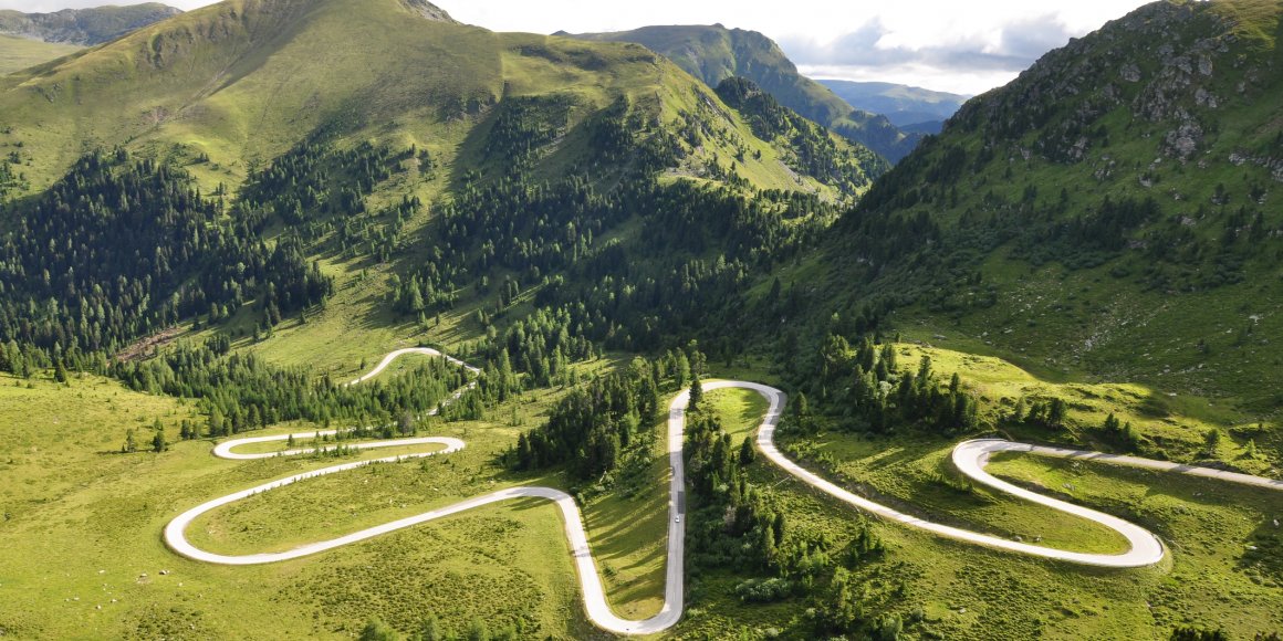 Nockalmstraße in Kärnten