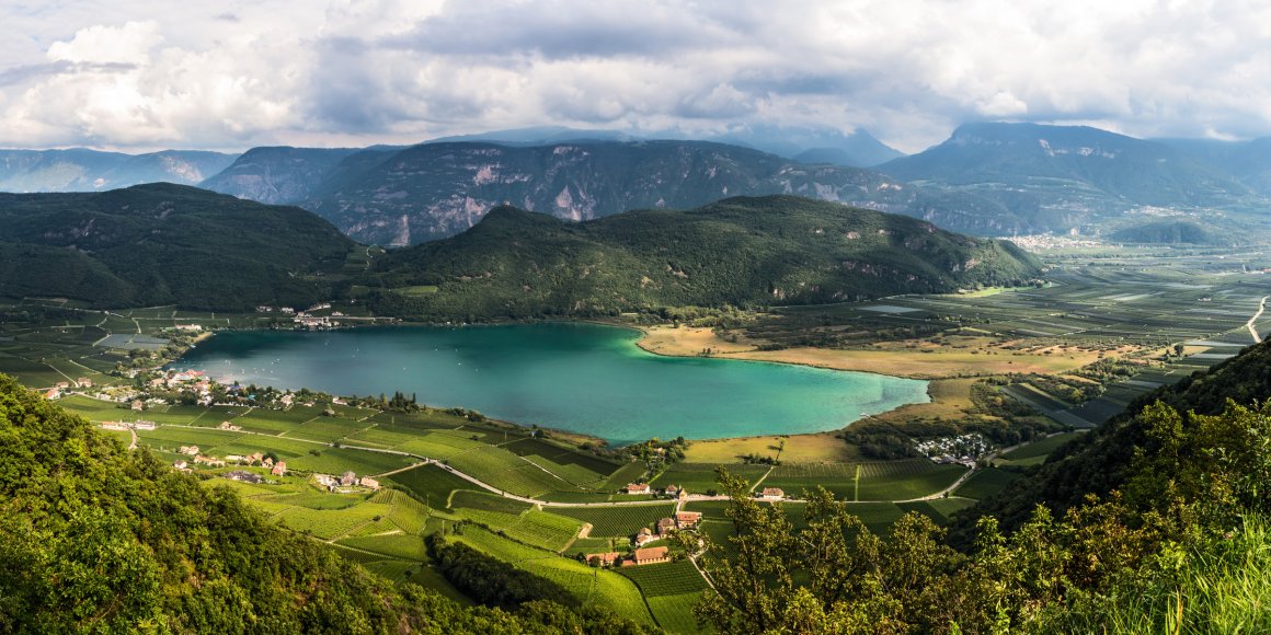 Blick auf Kalterer See