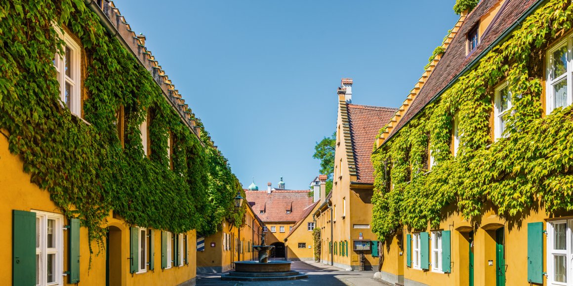 Fuggerei in Augsburg