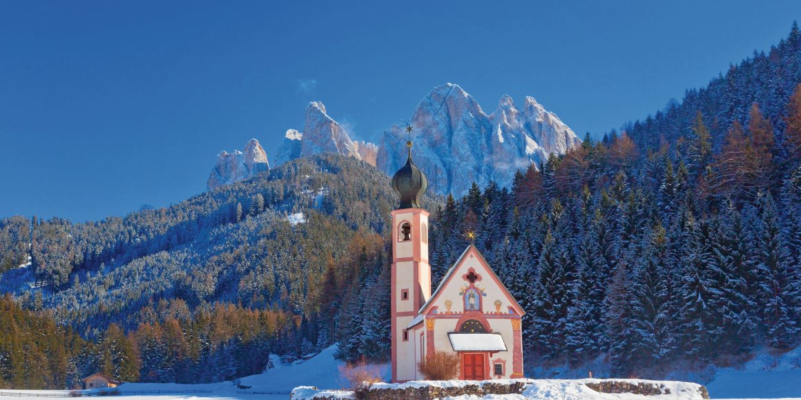 Kapelle vor der Geislergruppe