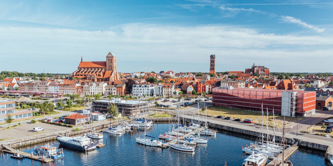 Alter Hafen der Hansestadt Wismar