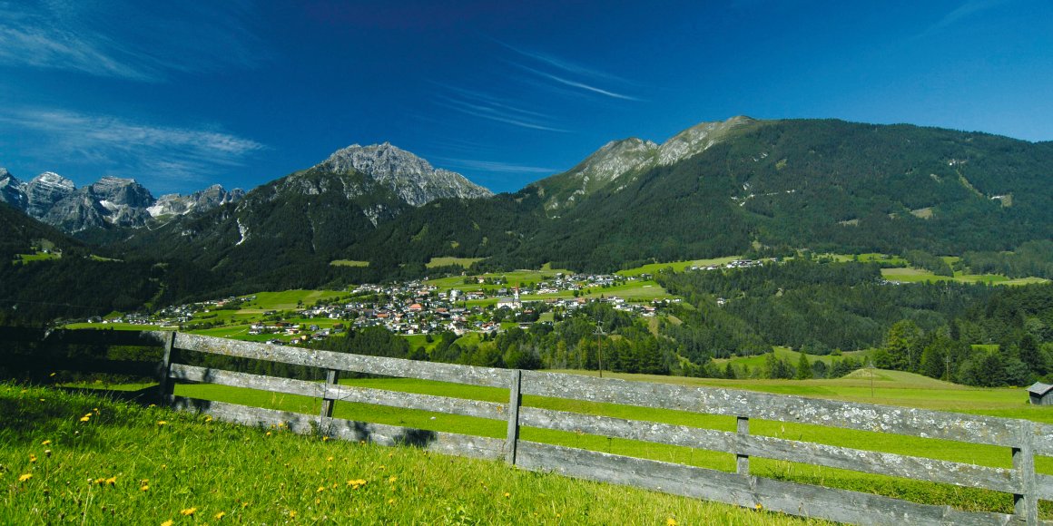 Blick auf das Stubaital