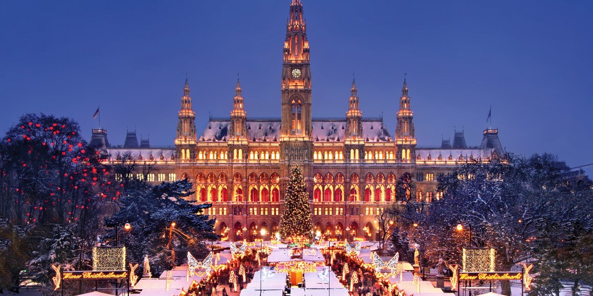 Christkindlmarkt vor dem Wiener Rathaus