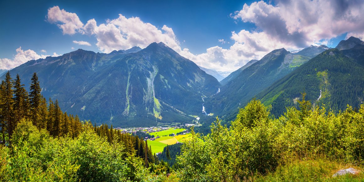 Blick vom Gerlos Pass