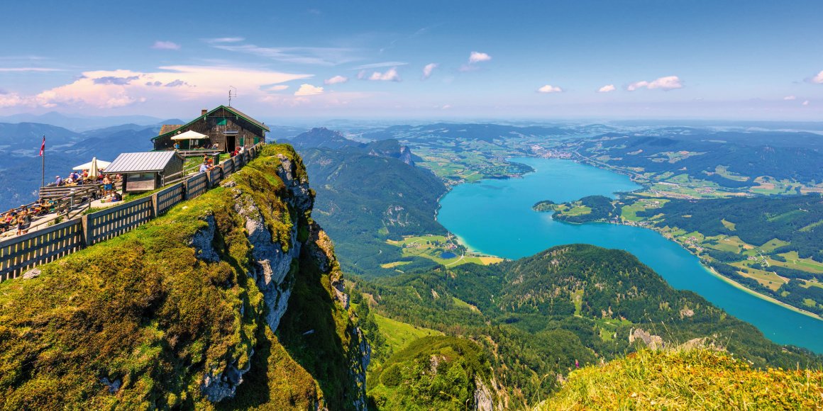 Alpenpanorama am Schafberg