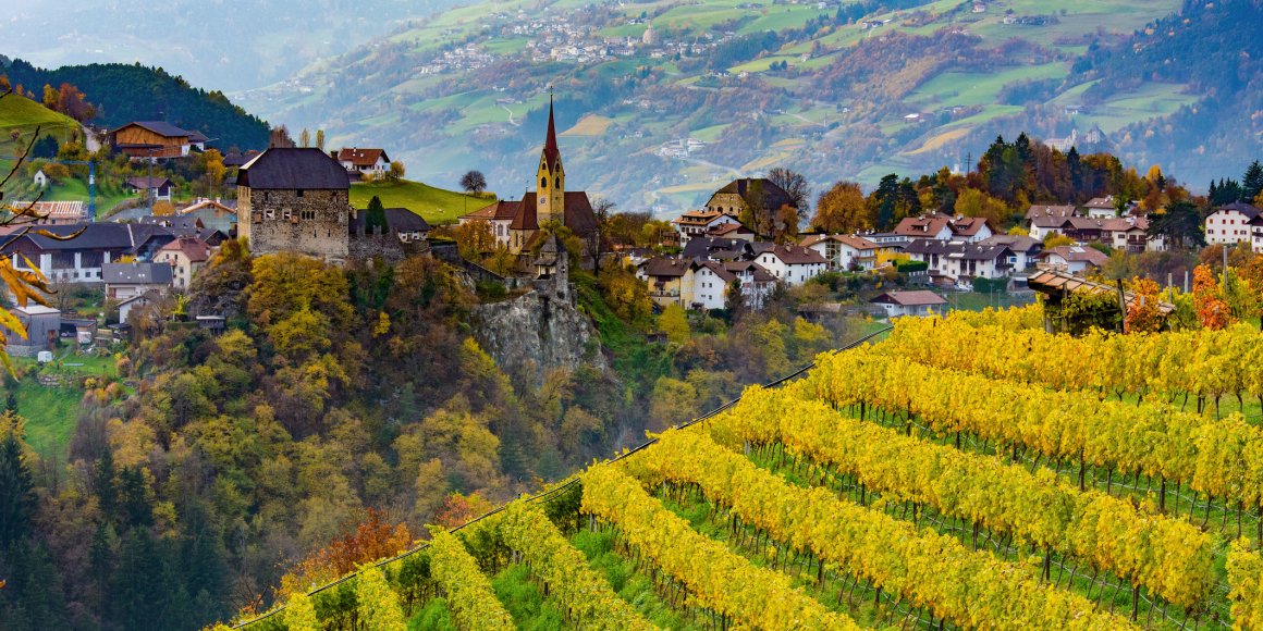 Eisacktal im Herbst