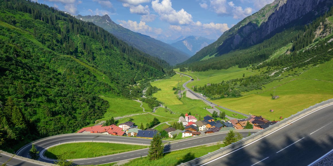 Alpenpas in Tirol
