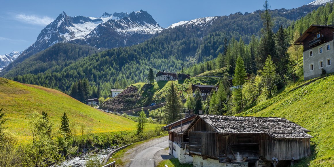 Die Ahr bei Prettau im Hinteren Ahrntal