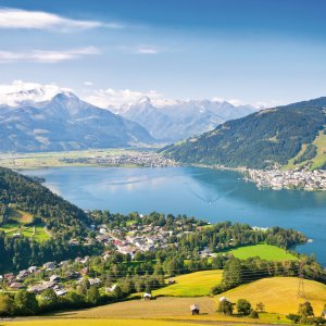 Blick auf Zell am See