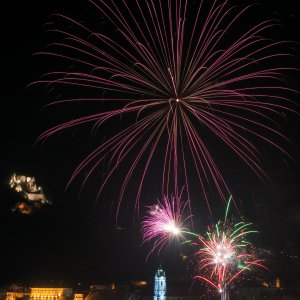 Feuerwerk in Dürnstein
