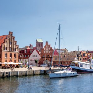 Hafen in Wismar
