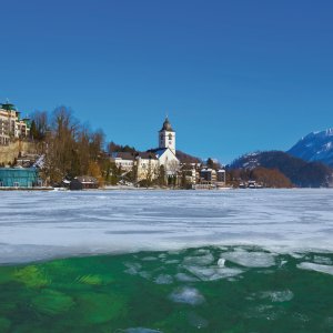 St. Wolfang am Wolfgangsee im Winter