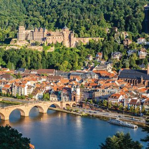 Blick auf Heidelberg