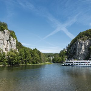 Donaudurchbruch beim Kloster Weltenburg