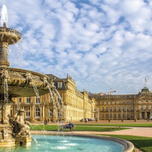 Schlossplatz in Stuttgart