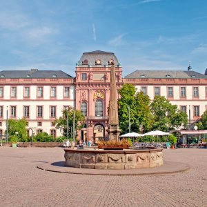 Das barocke  Darmstädter Stadtschloss