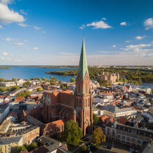 Blick über Schwerin
