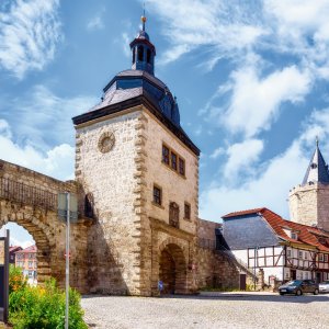 Stadtmauer in Mühlhausen