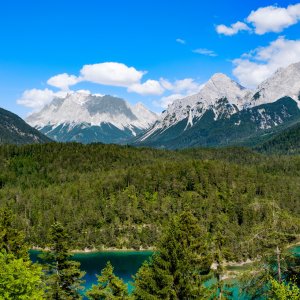 Blick auf die Zugspitze