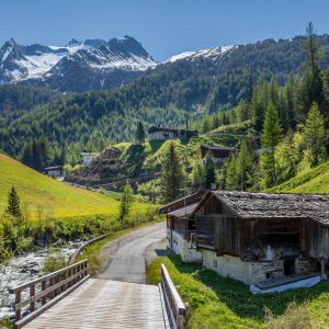 Die Ahr bei Prettau im Hinteren Ahrntal