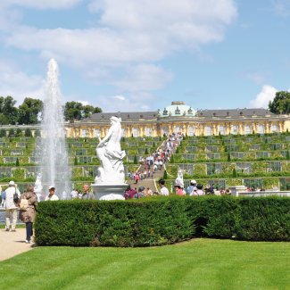 In den Gärten von Schloss Sanssouci