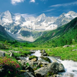 Sommer in den Bergen, Hochzillertal