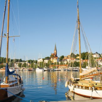 Blick auf Flensburg 