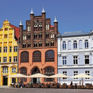 Marktplatz in Stralsund