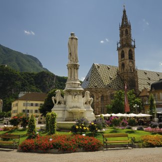 Marktplatz in Bozen