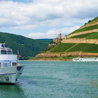 Schifffahrt auf dem Rhein