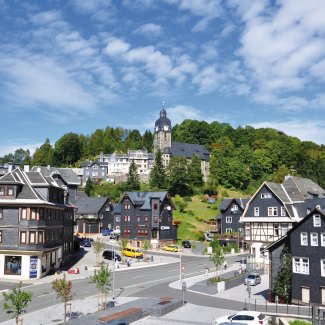 Lauscha im Thüringer Schiefergebirge