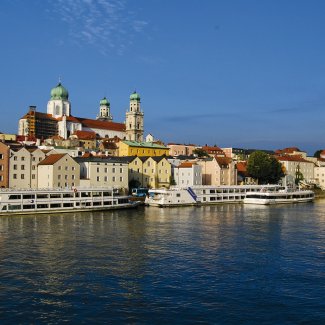 Schiffsanleger in Passau