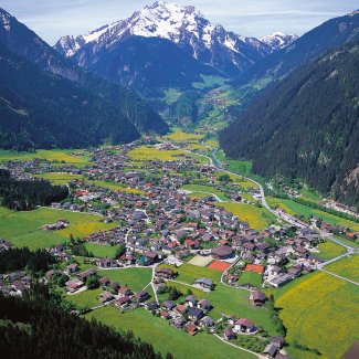 Blick auf Mayrhofen