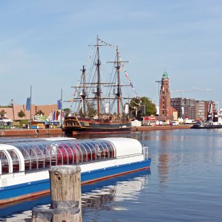 Neuer Hafen in Bremerhaven