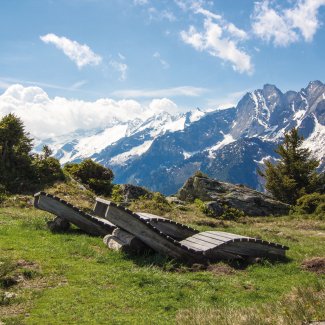 Herrliches Bergpanorama bei Mayrhofen