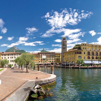 Uferpromenade in Riva del Garda