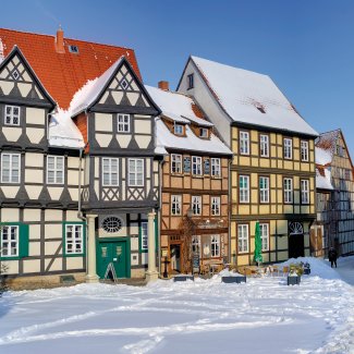 Winteridylle in Quedlinburg