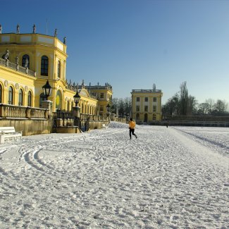 Orangerie im Winter