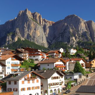 Blick auf Kastelruth