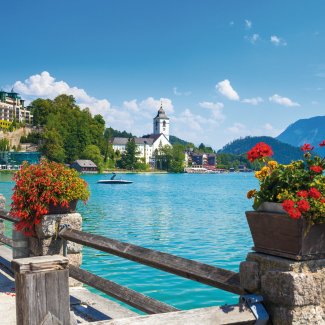 Uferpromenade in St. Wolfgang am Wolfgangsee