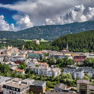 Blick auf Bruneck 