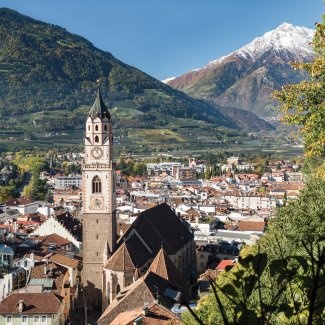 Blick über Meran